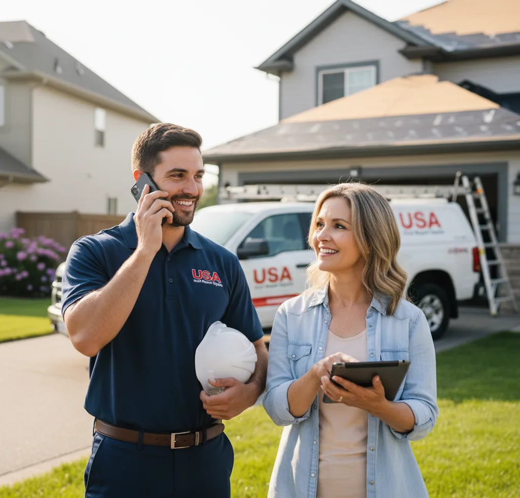 USA Roof Repair Experts customer support in Deale
